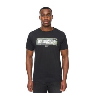 Duck and Cover Mens Camotrax T-Shirt / Black